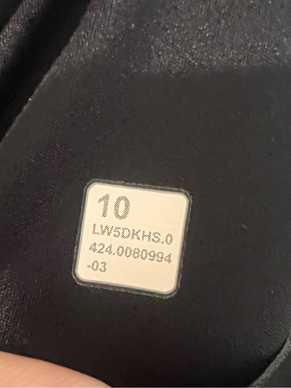 Lululemon Base Pace High-Rise Tight 25" in black ..size 10 - Picture 4 of 5